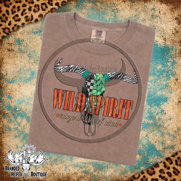 Wild Spirit Cowgirl State of Mind Tee