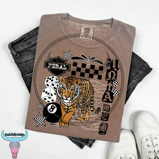 Feral Mama Western Tiger T-Shirt