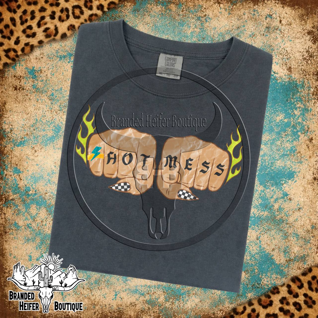 Trouble Maker Hot Mess Tee