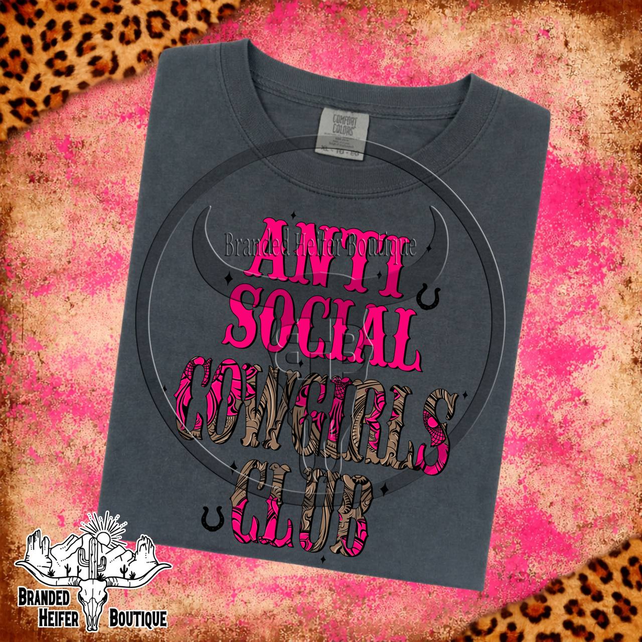 Anti Social Cowgirls Club T-Shirt