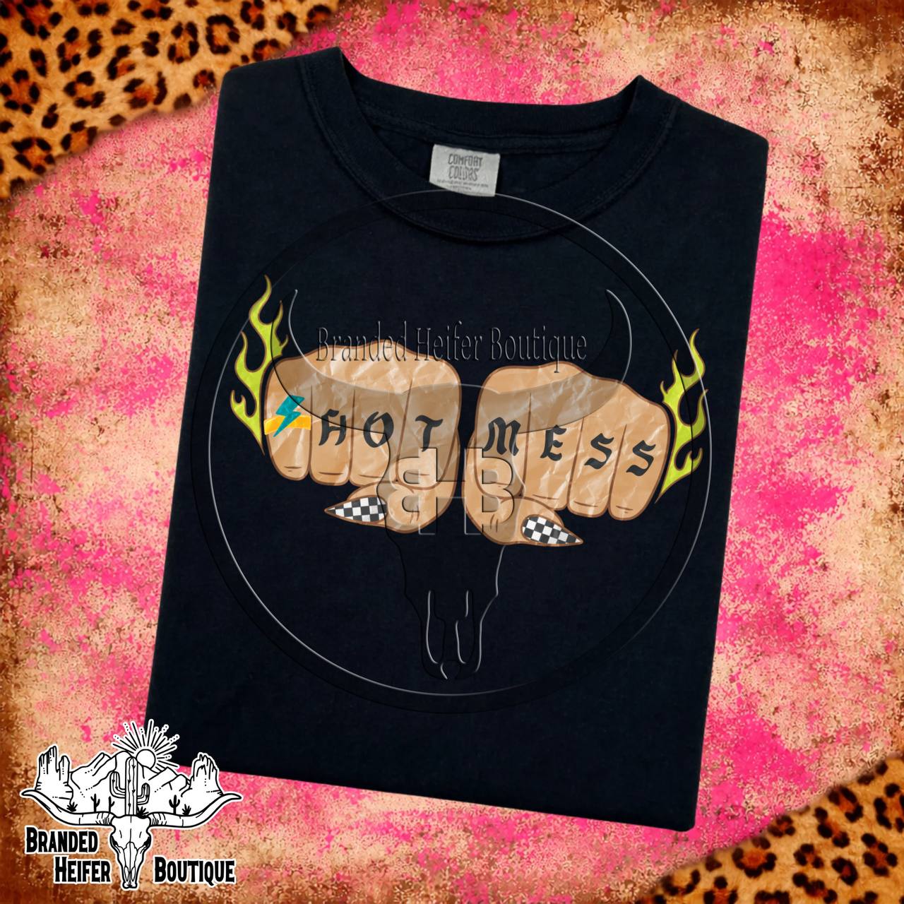 Trouble Maker Hot Mess Tee