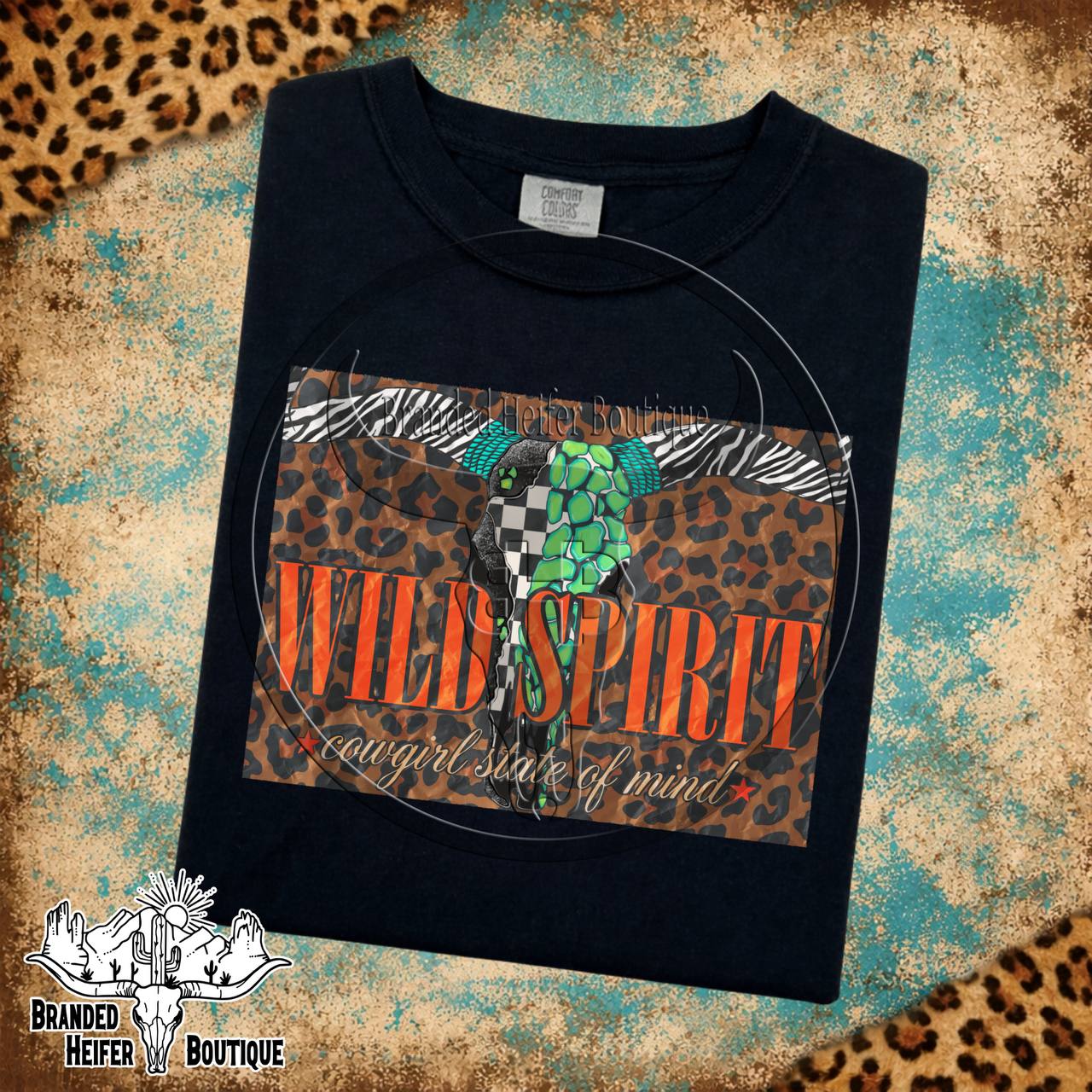 Wild Spirit Cowgirl State of Mind Tee