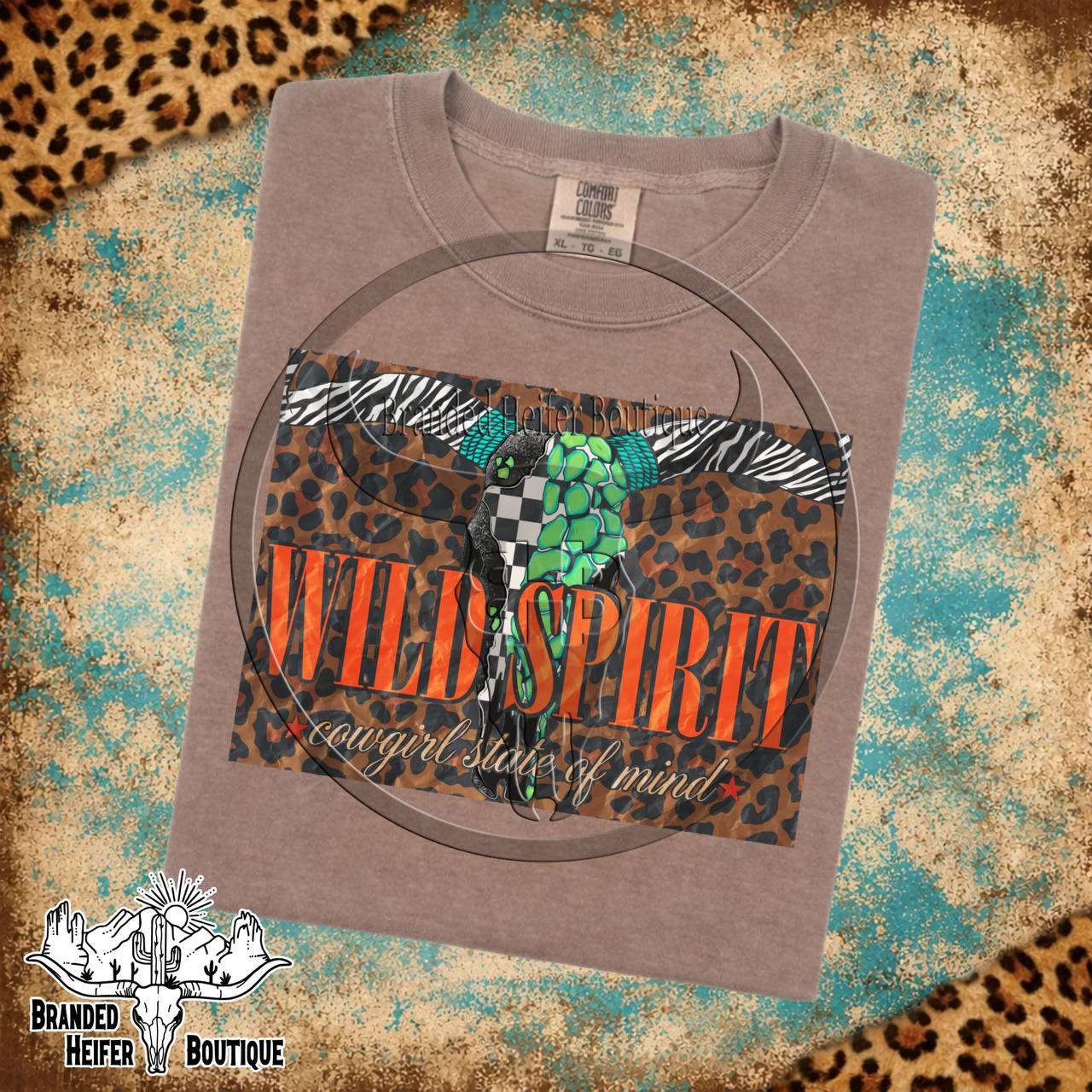 Wild Spirit Cowgirl State of Mind Tee