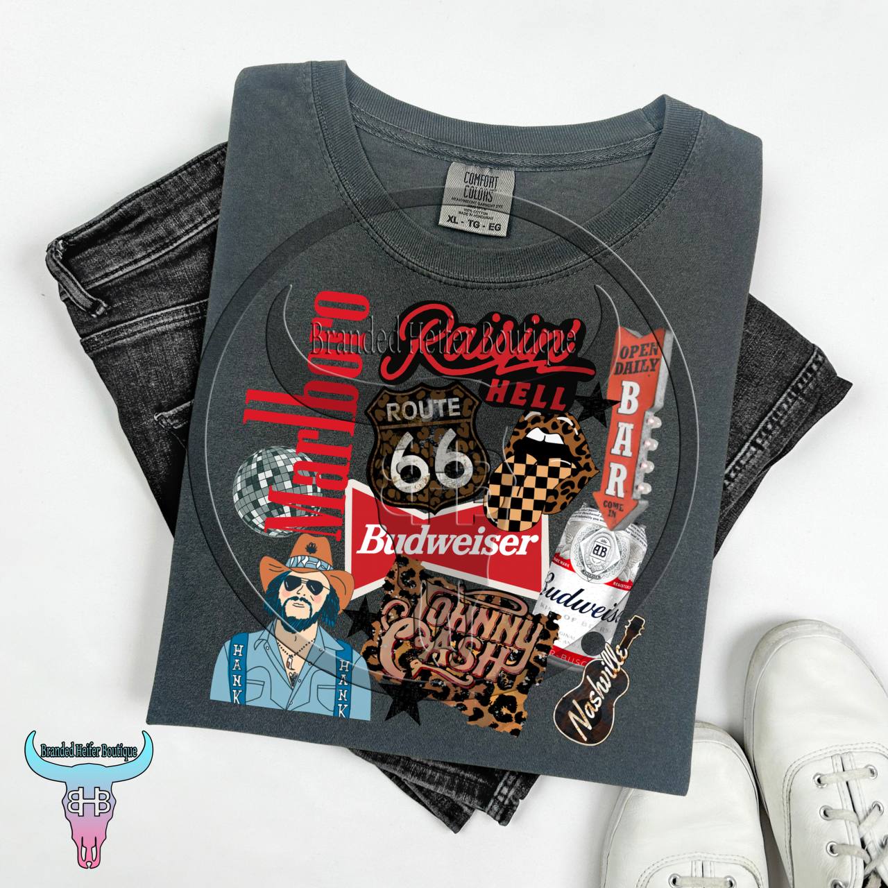 Raisin’ Hell Route Tee