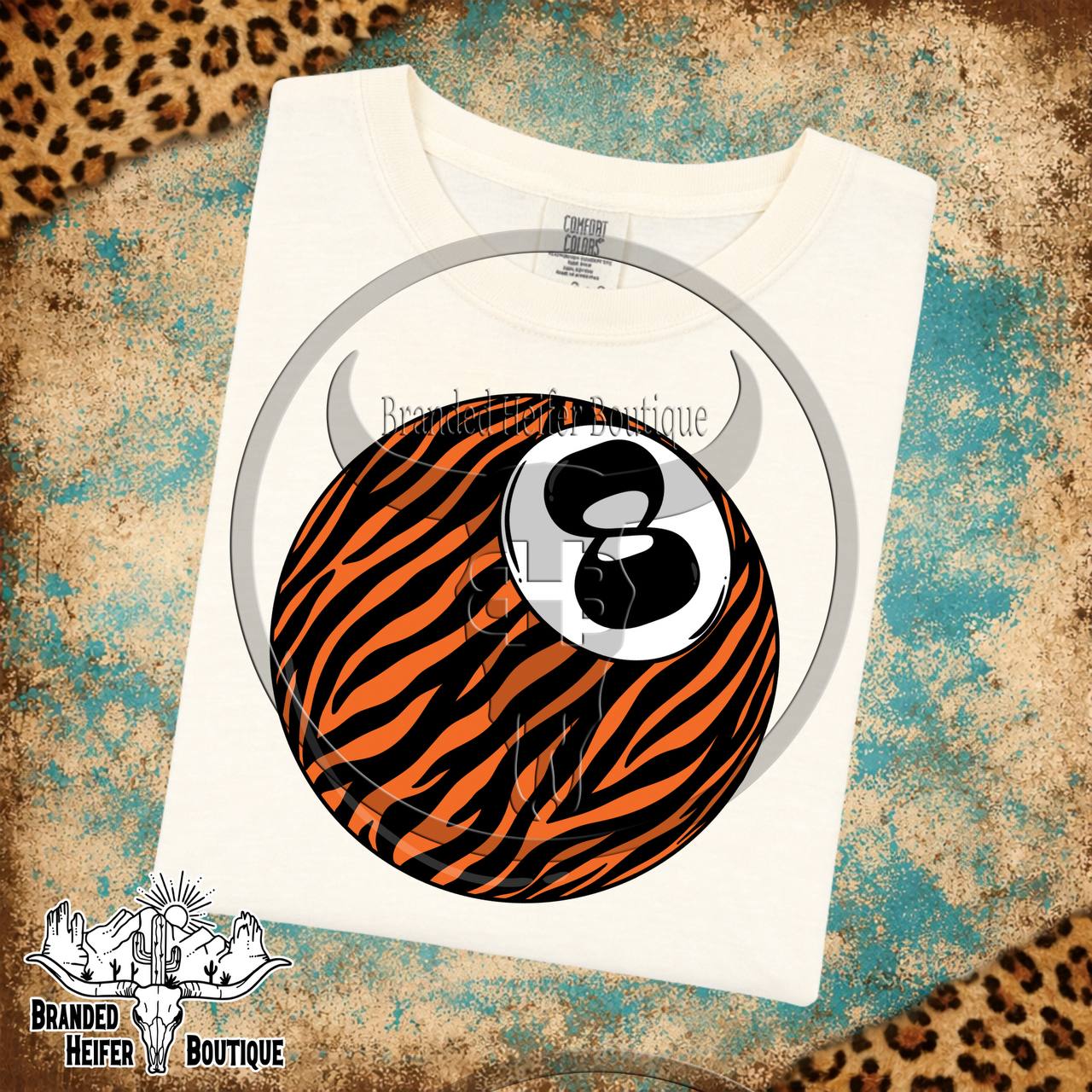 Trendy Tiger Eight Ball T-Shirt