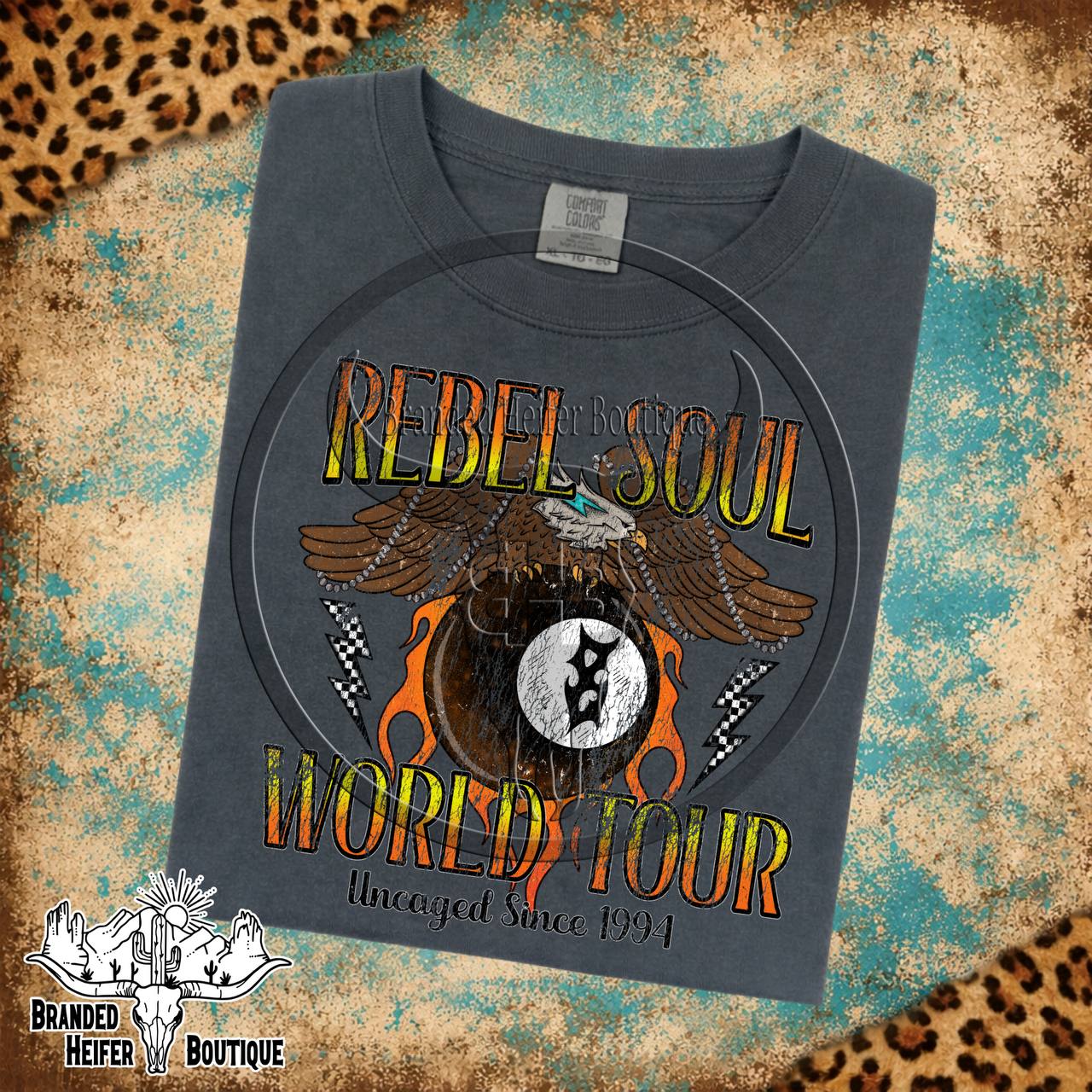 Rebel Soul World Tour Eagle T-Shirt