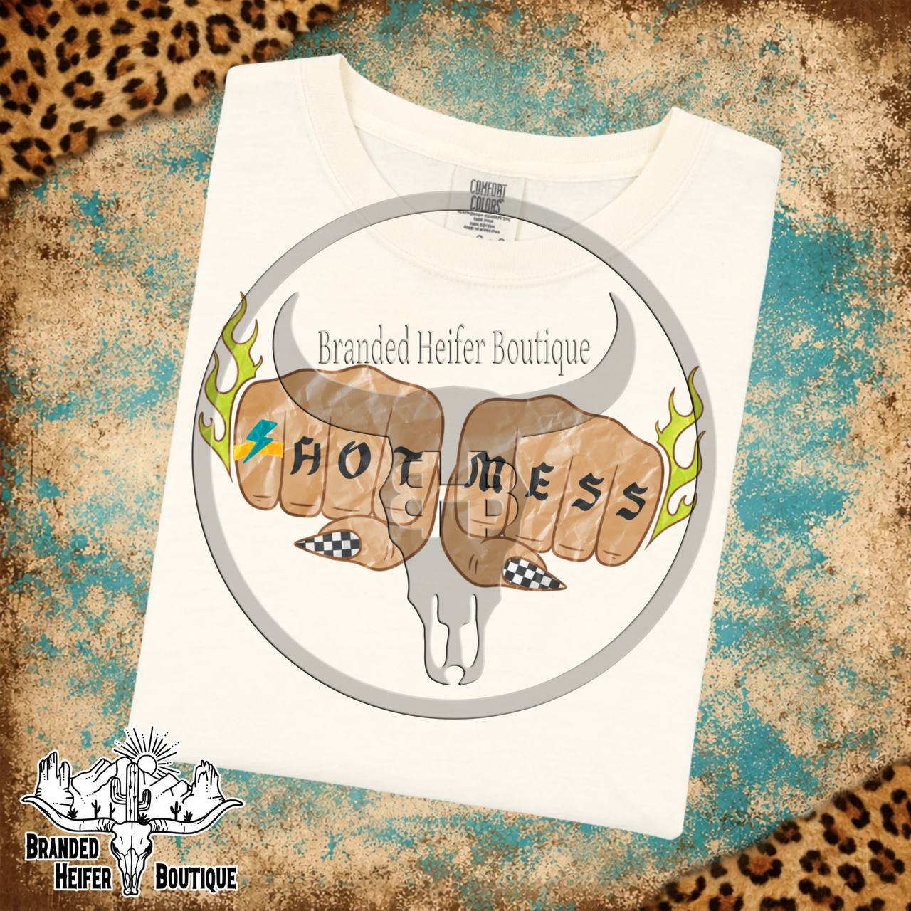 Trouble Maker Hot Mess Tee
