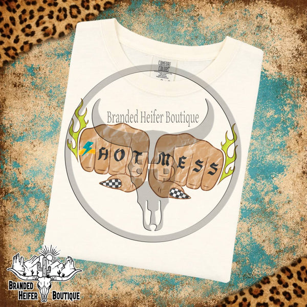 Trouble Maker Hot Mess Tee