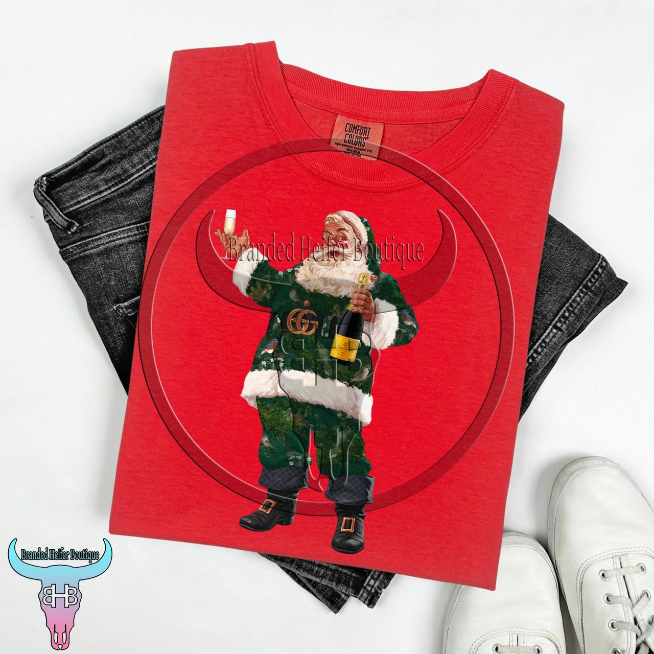 Boujee Santa T-Shirt