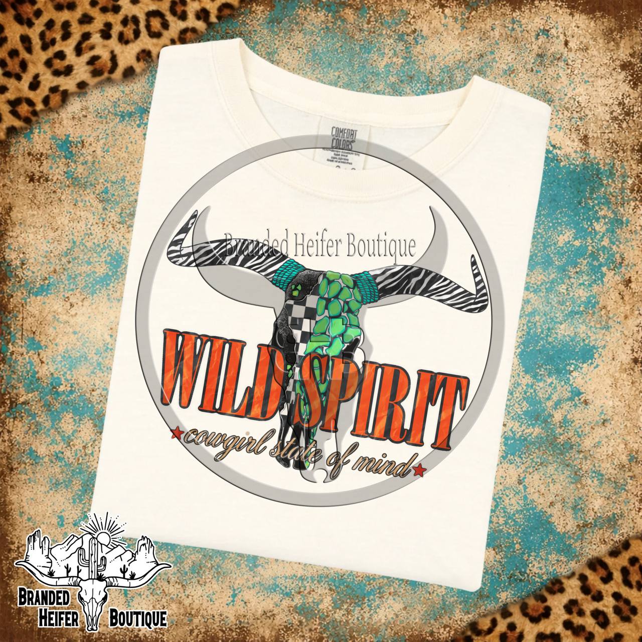 Wild Spirit Cowgirl State of Mind Tee
