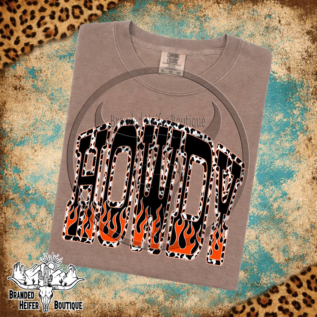 Fiery Howdy T-Shirt