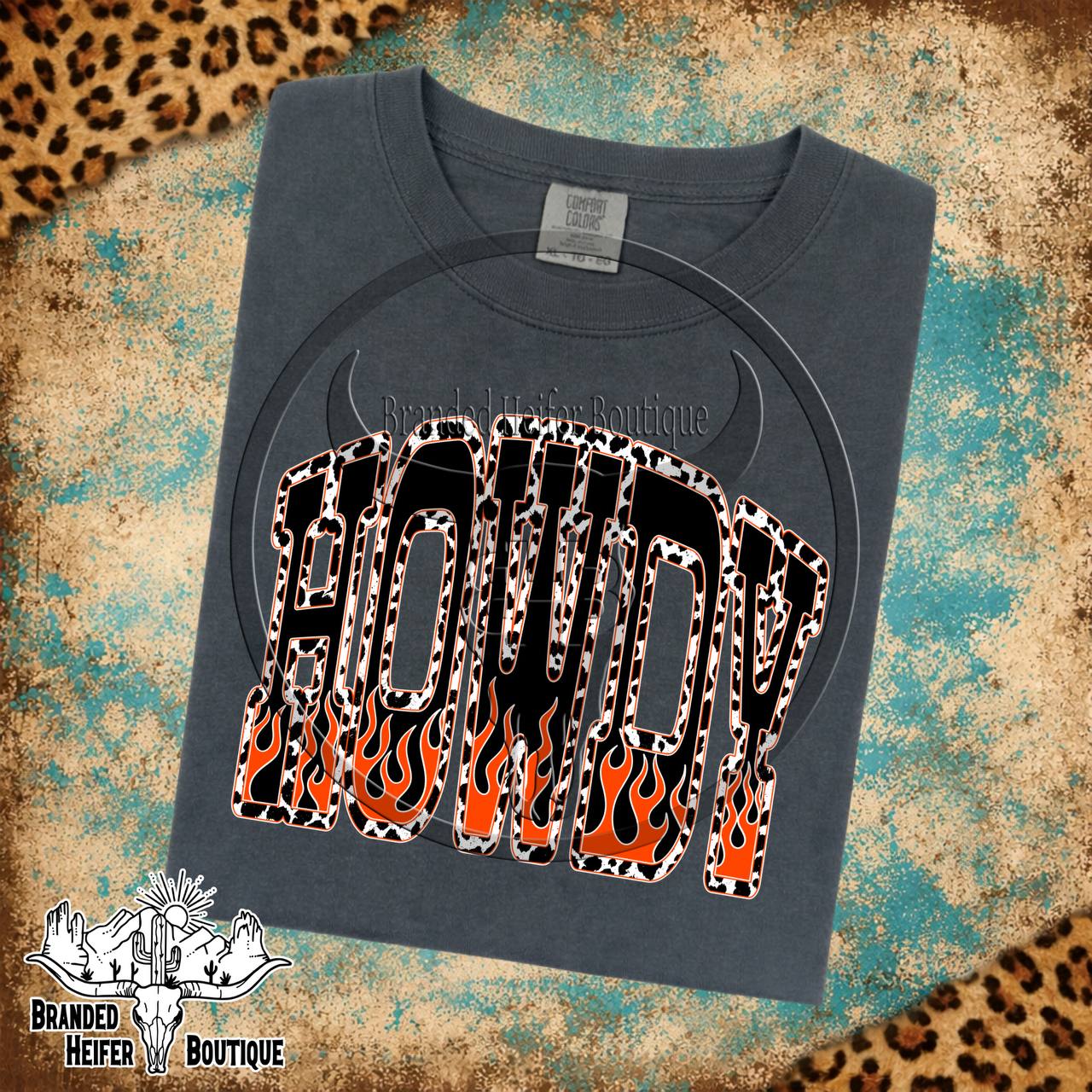 Fiery Howdy T-Shirt