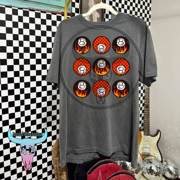 Blazing Luck 8 Ball T-Shirt