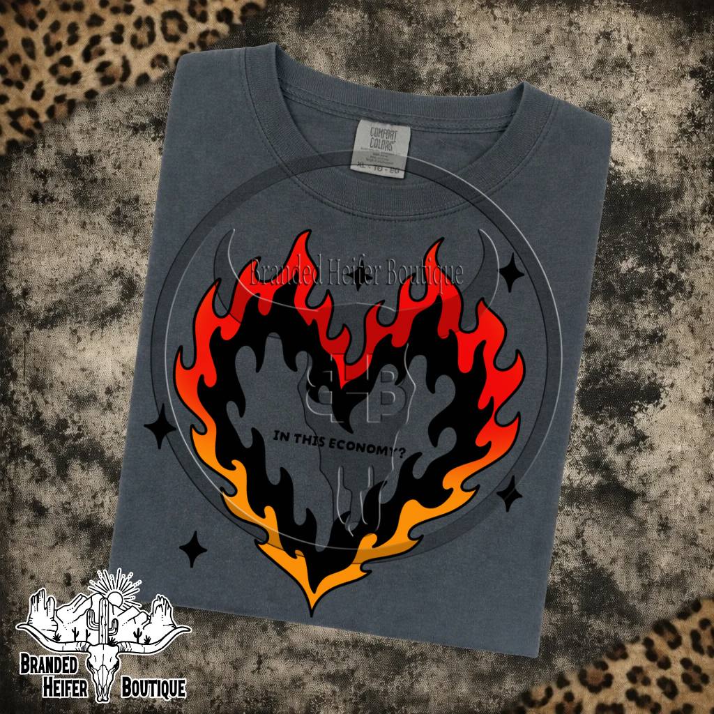 Burning Heart T-Shirt