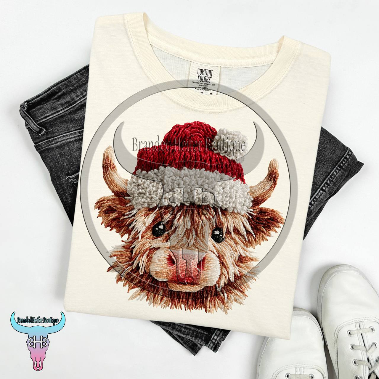 Merry Heifer Christmas T-Shirt