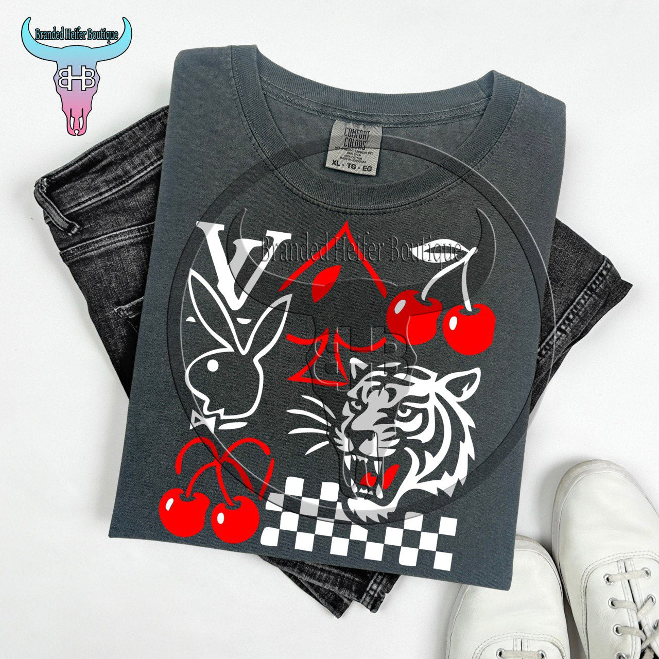 Neon Outlaw Icons T-Shirt