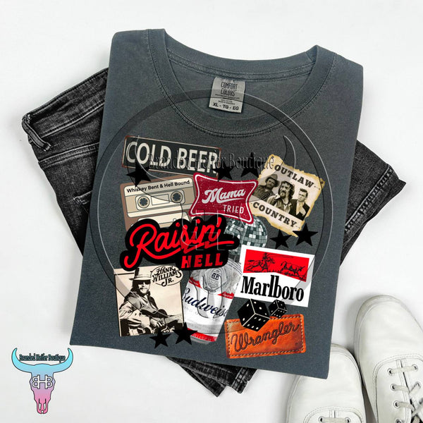 Raisin’ Hell Honky Tonk T-Shirt