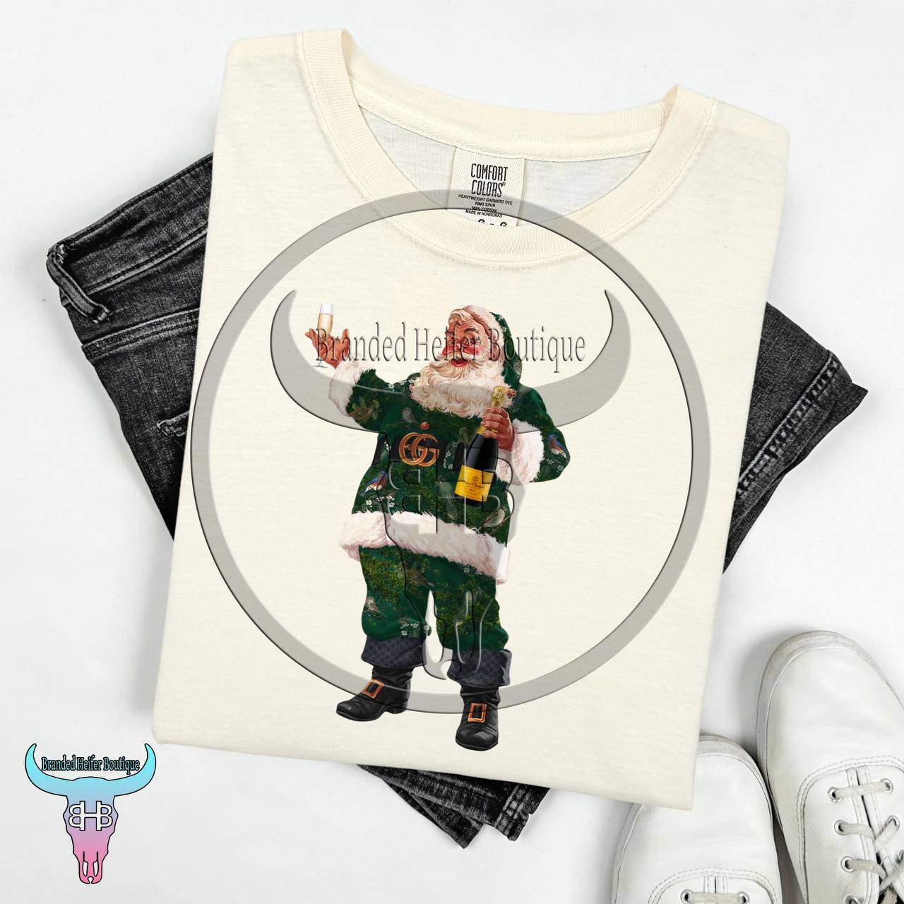Boujee Santa T-Shirt