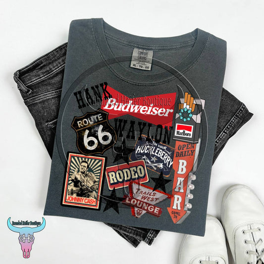 Honky Tonk Highway Yallternative T-Shirt | Honky Tonk Graphic Tee