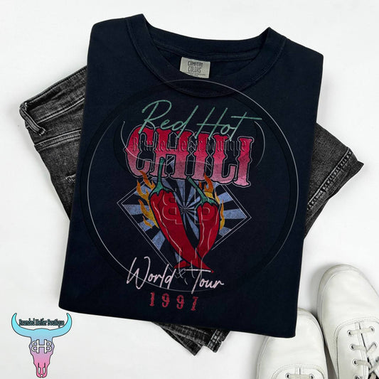 Red Hot Chili World Tour Tee