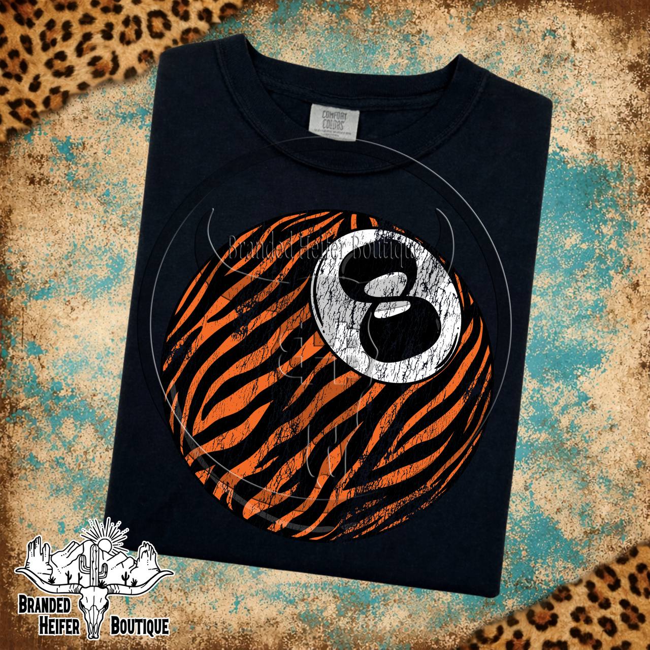 Trendy Tiger Eight Ball T-Shirt
