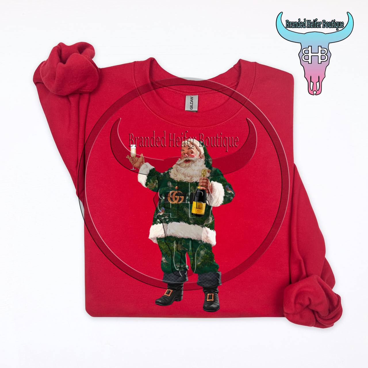 Boujee Santa Crewneck