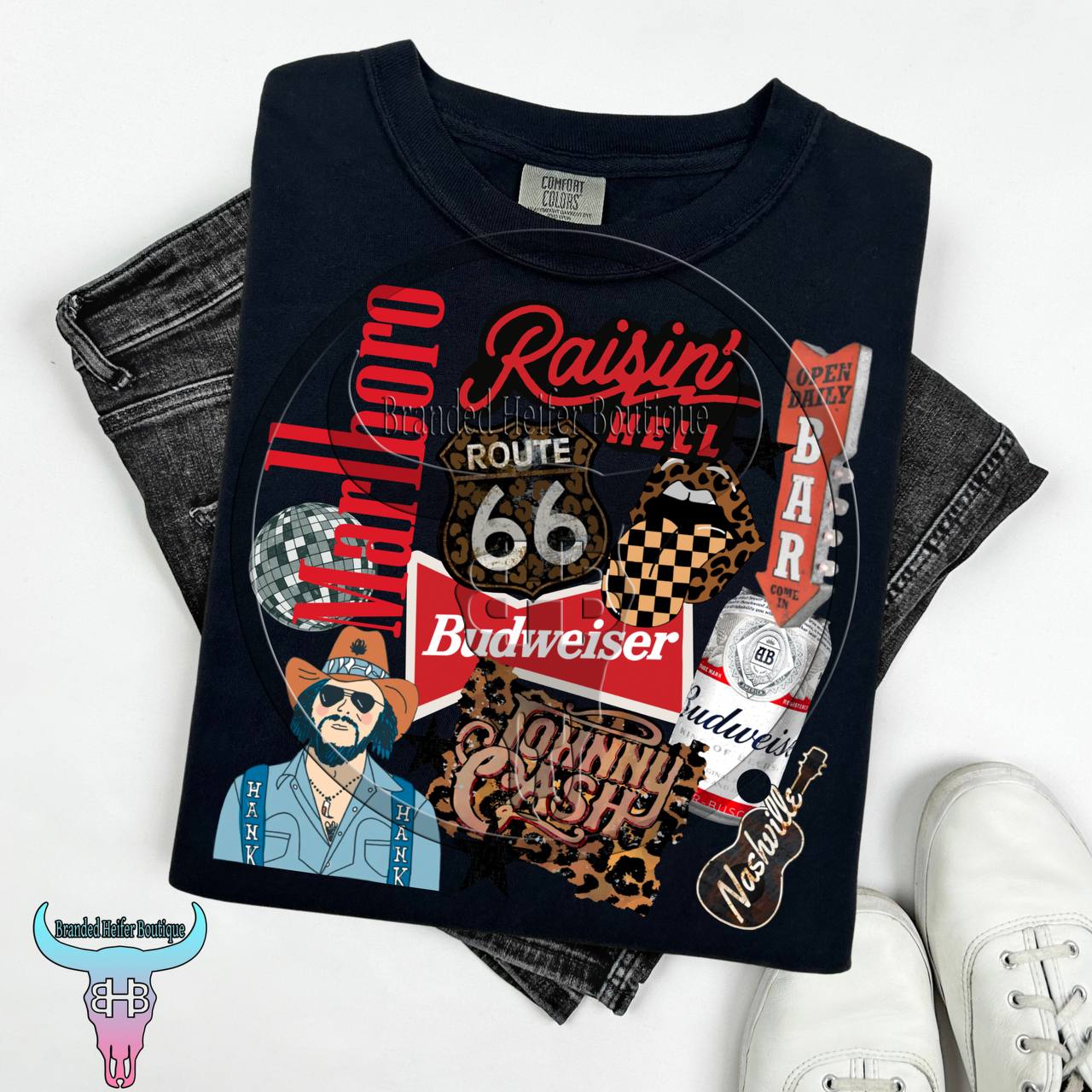 Raisin’ Hell Route Tee