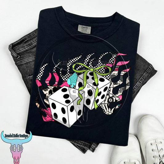 Roll the Dice Cowgirl T-Shirt