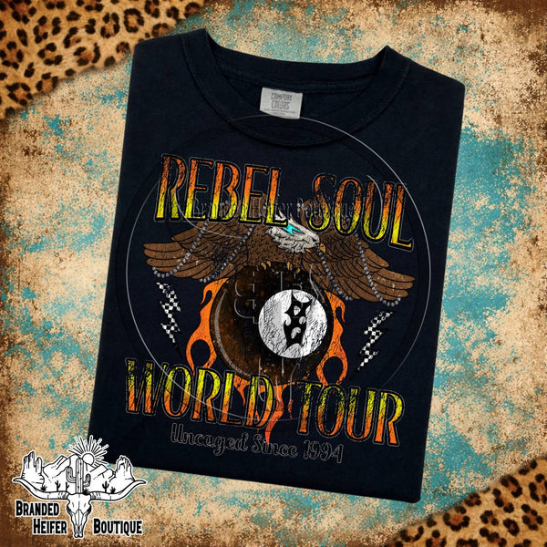 Rebel Soul World Tour Eagle T-Shirt