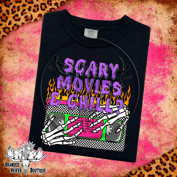 Scary Movies & Chills T-Shirt