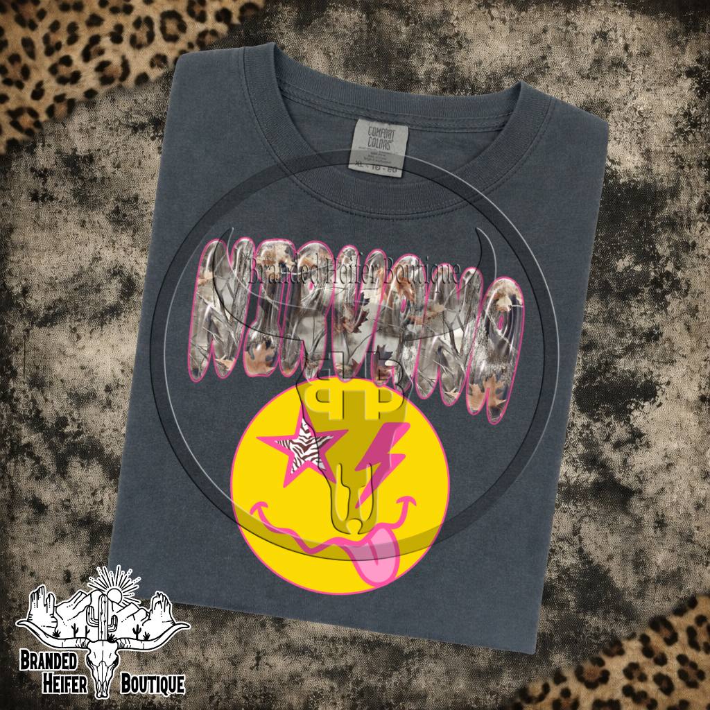 Nirvana Smiley T-Shirt