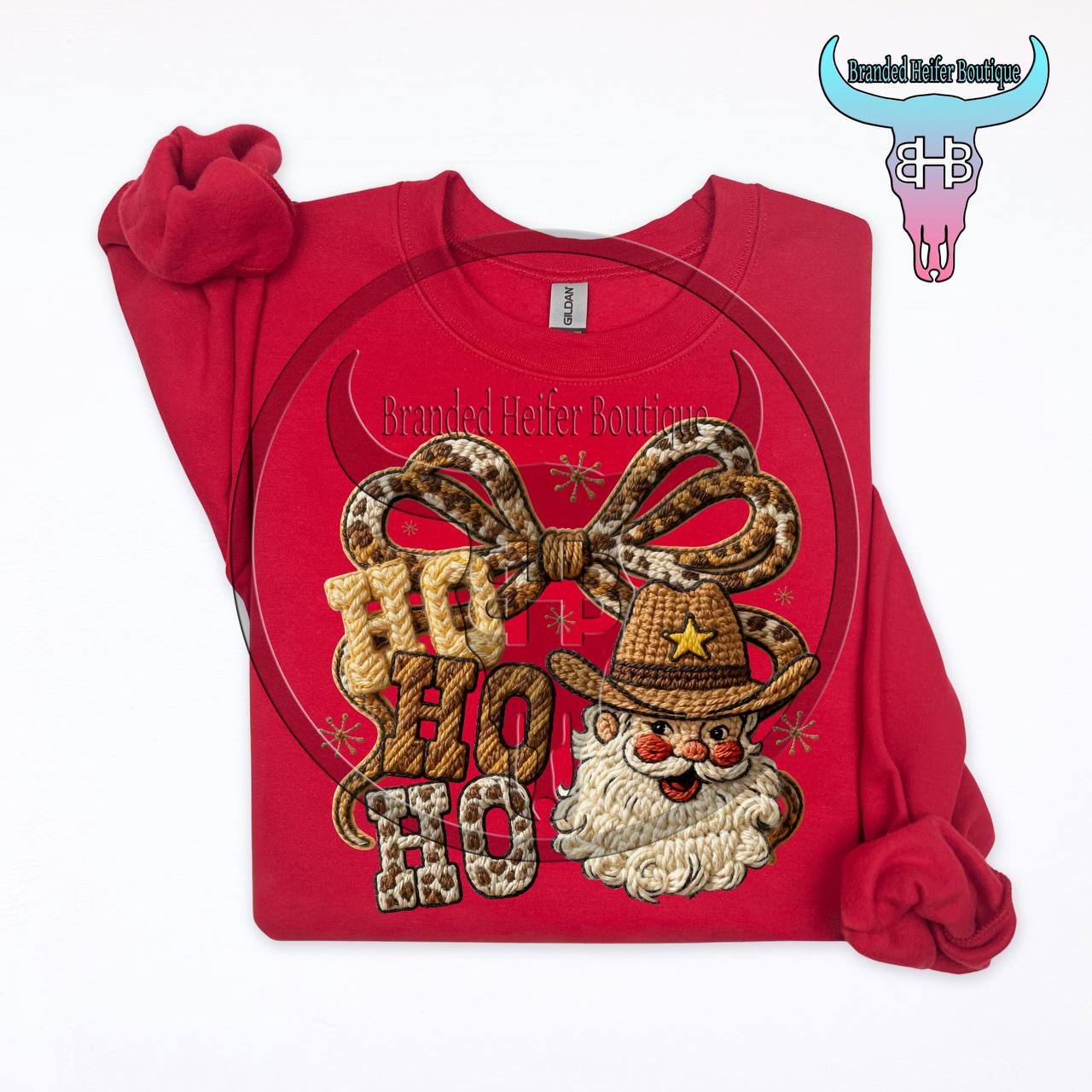 Cowboy Claus Crewneck