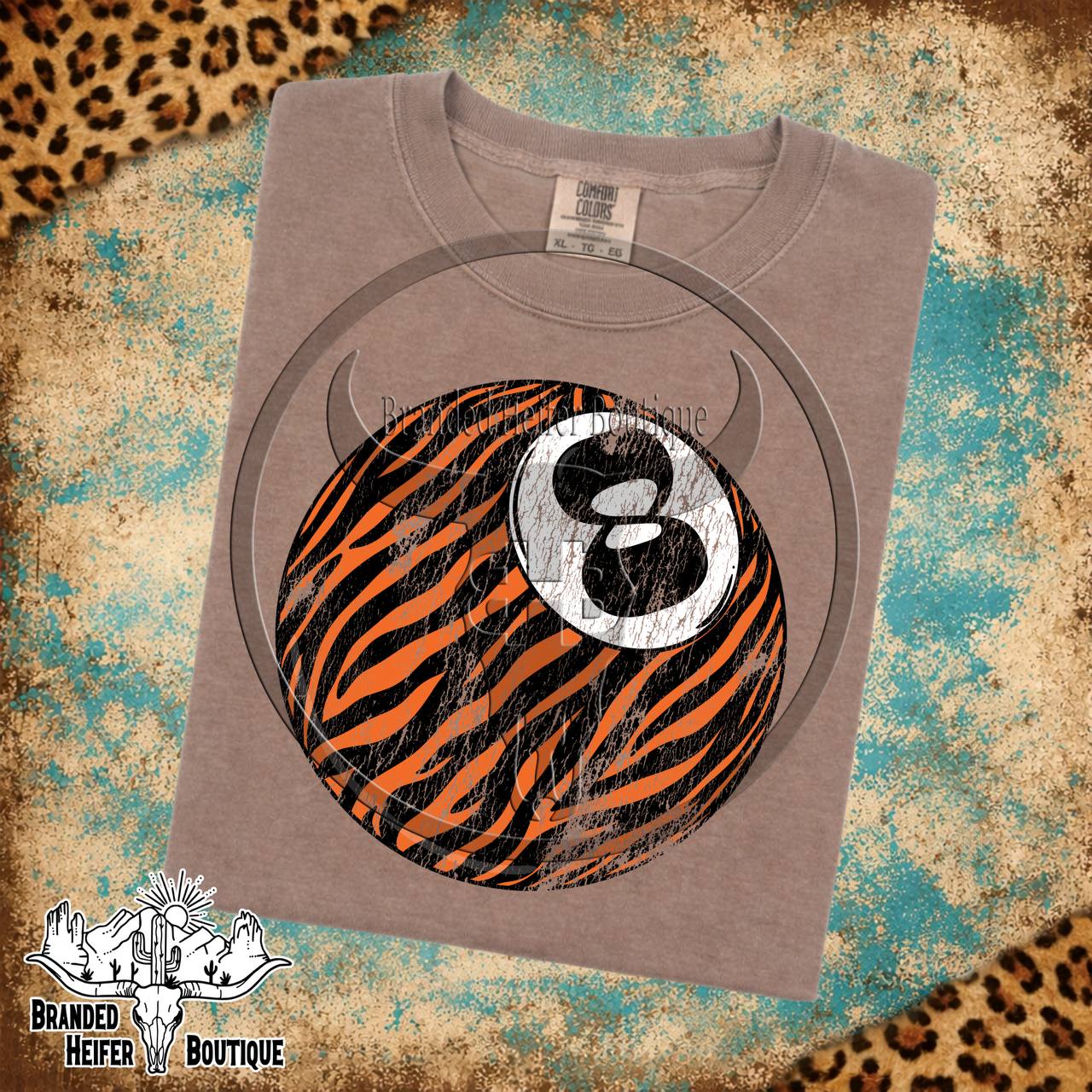 Trendy Tiger Eight Ball T-Shirt