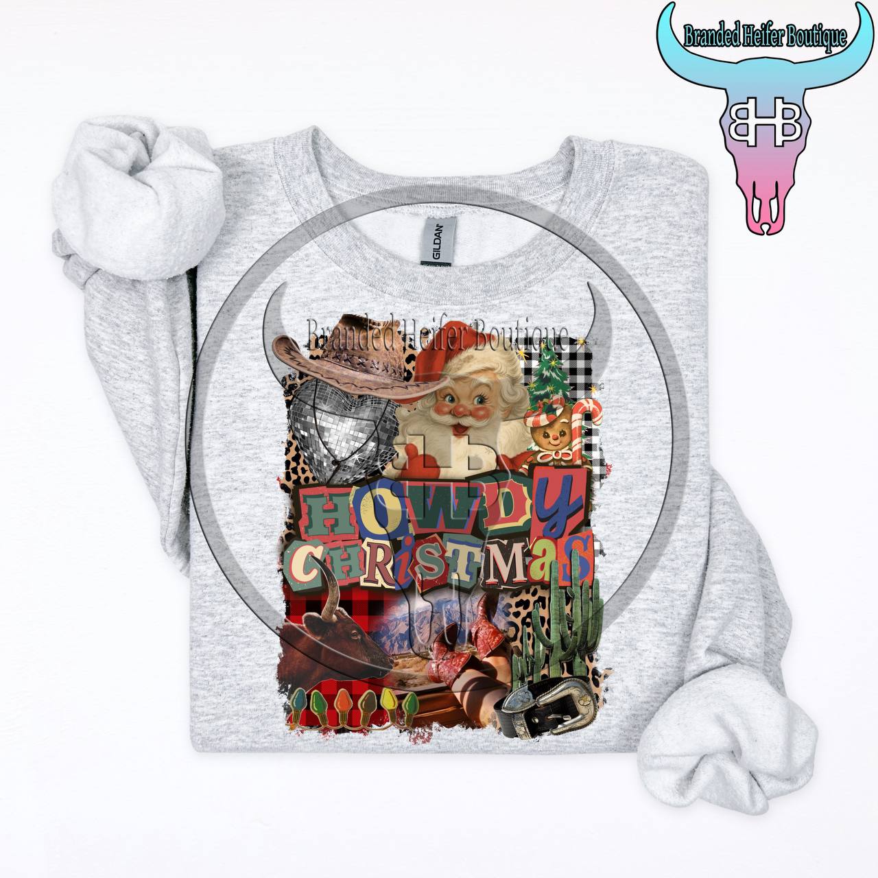 Howdy Christmas Crewneck