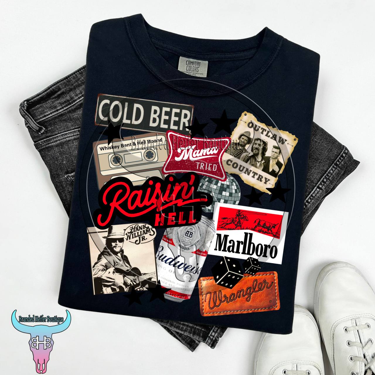 Raisin’ Hell Honky Tonk T-Shirt