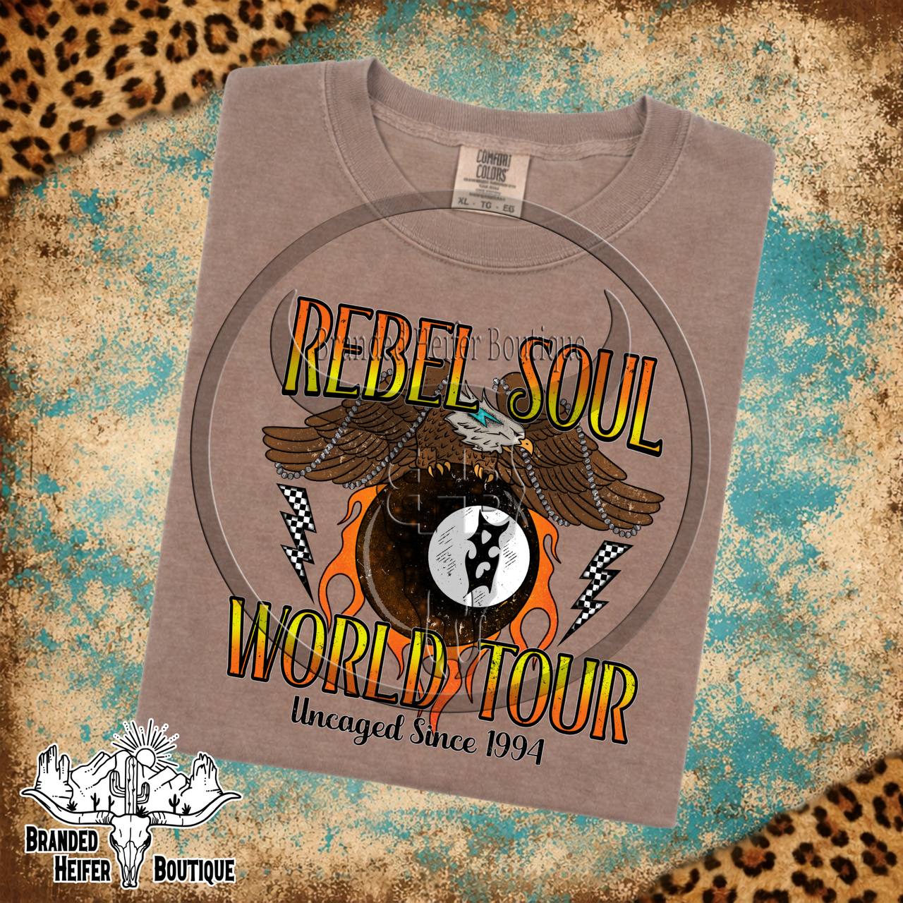 Rebel Soul World Tour Eagle T-Shirt