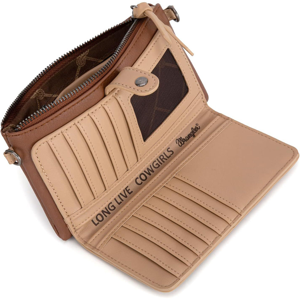 Wrangler Crossbody Wallet Cardholder