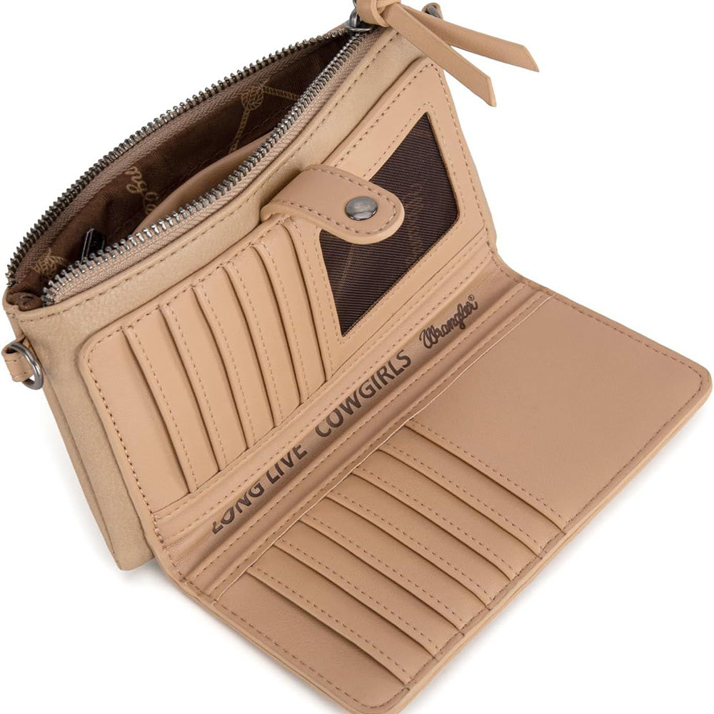 Wrangler Crossbody Wallet Cardholder