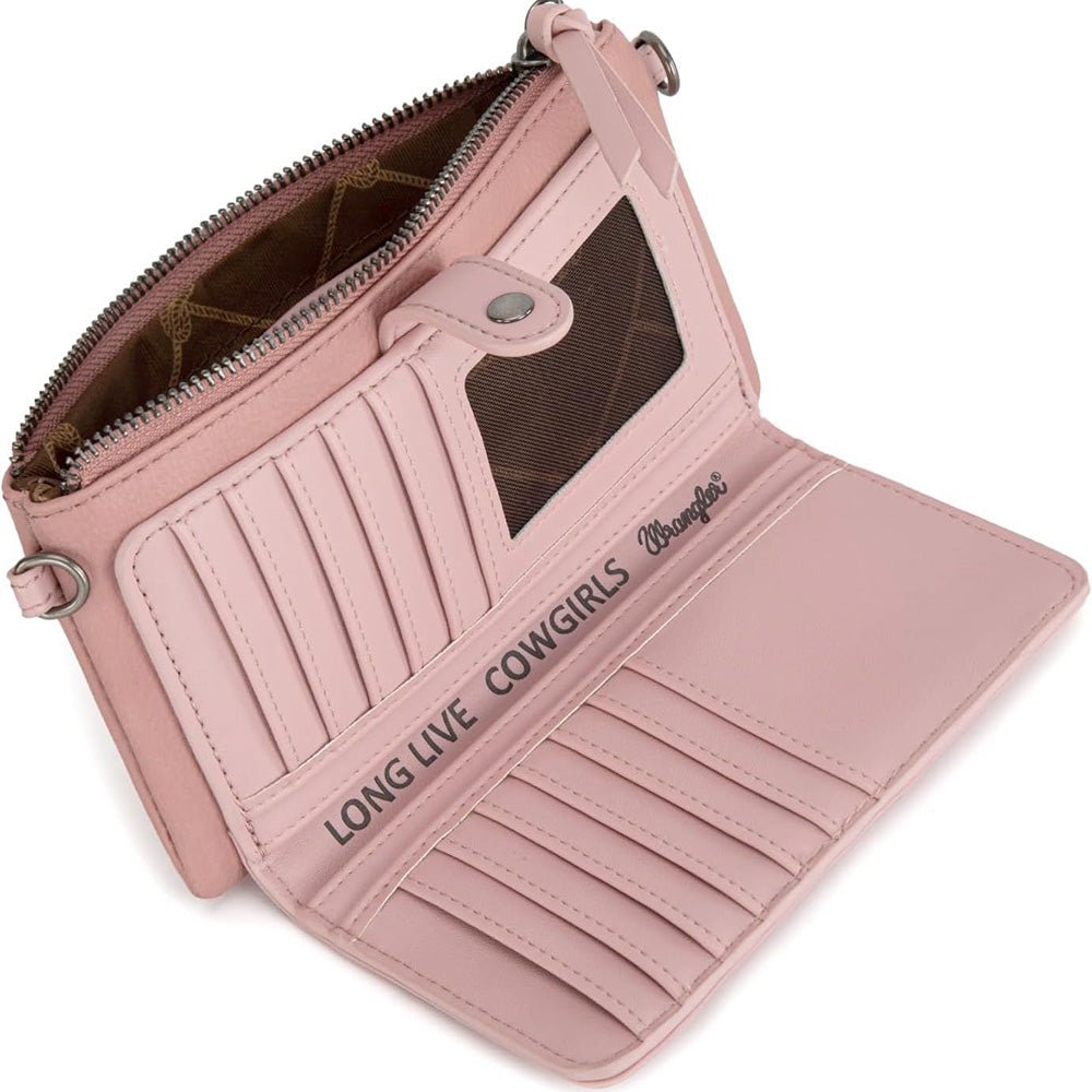 Wrangler Crossbody Wallet Cardholder