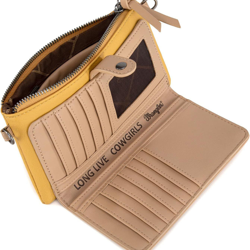 Wrangler Crossbody Wallet Cardholder