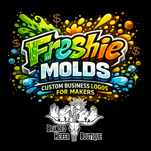 Custom Business Logo Freshie Mold
